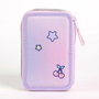 Cerdá Plumier Stitch Disney con Accesorios Lilac
