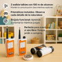 JugaToys Walkie Talkie con prismáticos y brújula, alcance 100 metros