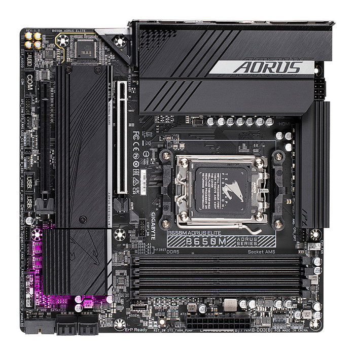 Gigabyte GA-B650M-AORUS Elite (AM5) (D) Placa Base para Socket AM5 con DDR5