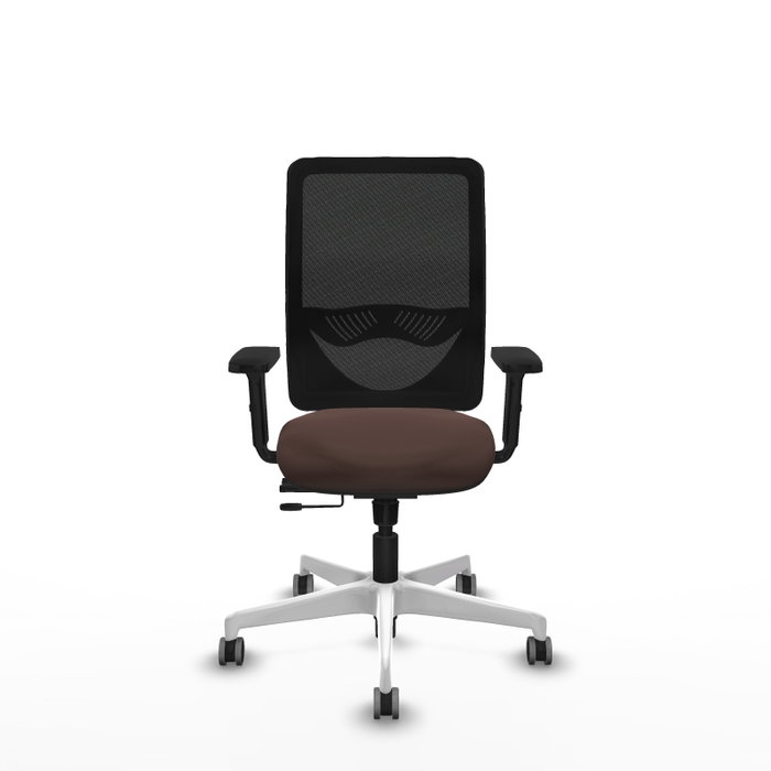 PIQUERAS Y CRESPO Silla de oficina Zulema Sincro/Traslack Marrón y Negro PIQUERAS Y CRESPO Silla de oficina Zulema Sincro/Traslack Marrón y Negro