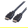 VALUE HDMI High Speed Cable con Ethernet, 1.5 m, Negro, 3840 x 2160, 3D, Audio ARC - 11.99.5531