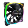 Montech RX140 PWM Ventilador 140mm 540-1760 RPM PWM Negro LED