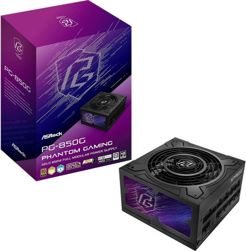 ASRock PRO-850G 850W ATX 80 PLUS Gold Modular