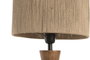 DKD Home Decor Lampara Sobremesa Urban Marron Beige 30 x 79 x 30 cm