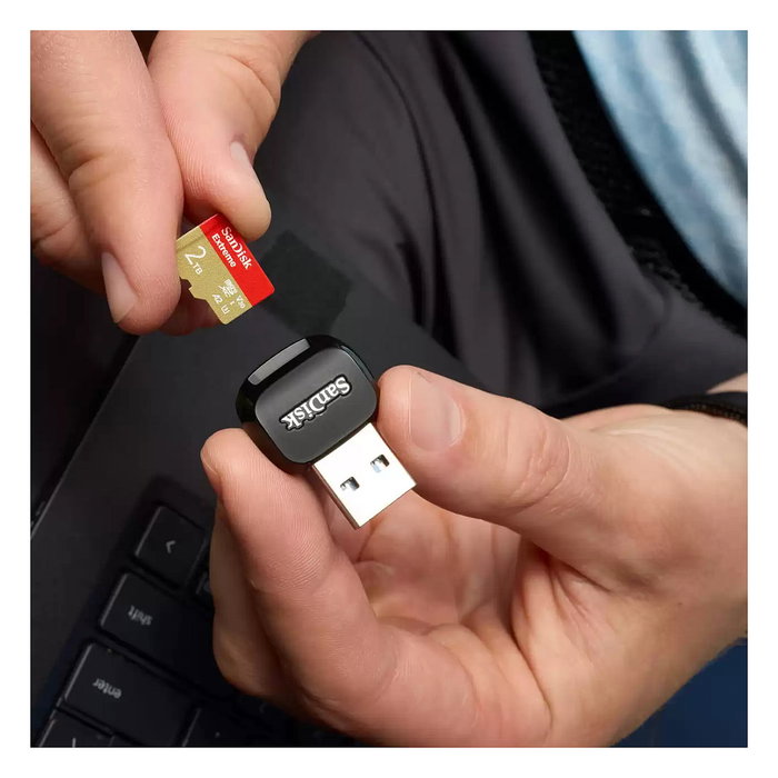 Sandisk Extreme MicroSDXC Card 2TB UHS-I U3/V30 A2 Clase 10 240 MB/s Lectura 140 MB/s Escritura - Resistente Agua, Golpes, Temperatura