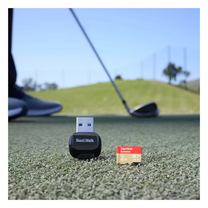 Sandisk Extreme MicroSDXC Card 2TB UHS-I U3/V30 A2 Clase 10 240 MB/s Lectura 140 MB/s Escritura - Resistente Agua, Golpes, Temperatura