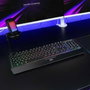 Mars Gaming MK124 Teclado Gaming Semimecánico Negro y Blanco