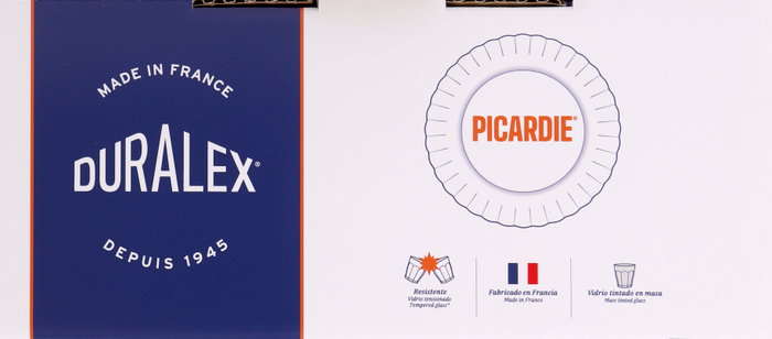 Duralex Vajilla Picardie Ambar 12pc