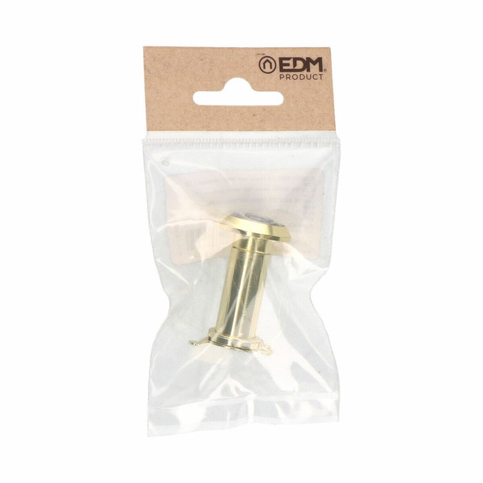 Edm Mirilla MR01 de zamak con acabado latonado ø14 x 35-60 mm