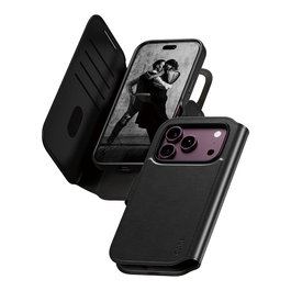 PanzerGlass Tango 2-in-1 Wallet Case Black con MagSafe para iPhone 18 Pro | 17 Pro