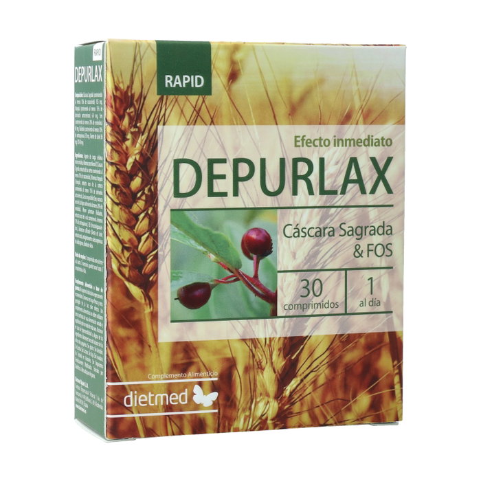 Dietmed Depurlax Rápido 30 Comprimidos Dietmed Depurlax Rápido 30 Comprimidos