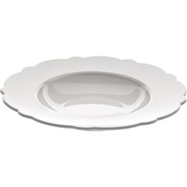 Alessi MW01/2 Plato de Sopa Porcelana DRESSED Juego 4 Piezas Diseñado por Marcel Wanders