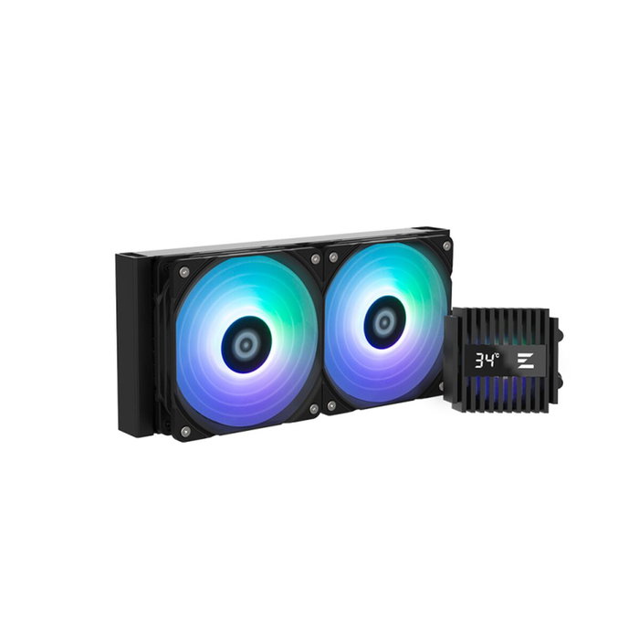 Zalman ALPHA2 A24 BLACK Sistema de refrigeración líquida AIO Negro 240 mm Zalman ALPHA2 A24 BLACK Sistema de refrigeración líquida AIO Negro 240 mm
