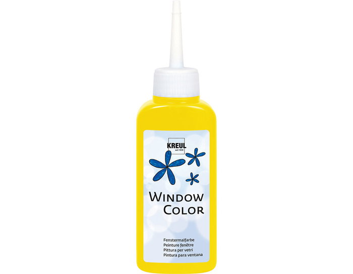 Kreul Pintura vidrio WINDOW COLOR amarillo sol 80ml Kreul Pintura vidrio WINDOW COLOR amarillo sol 80ml
