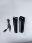 DKD Home Decor Chimenea LED Negro 31x15x41 cm