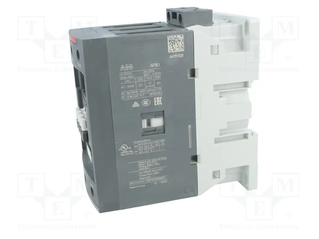ABB Contactor AF 3-polar 80A NO x3 ABB Contactor AF 3-polar 80A NO x3
