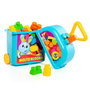 Molto Carrito Maleta Trolley Azul con 20 Bloques para Niños