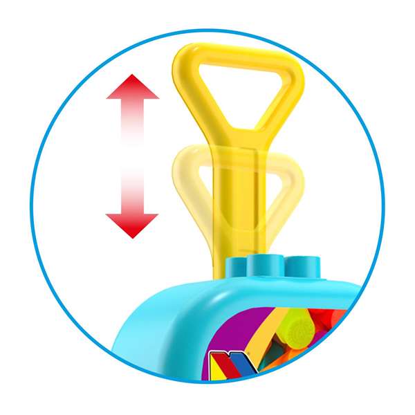 Molto Carrito Maleta Trolley Azul con 20 Bloques para Niños