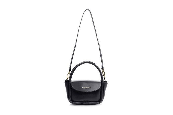 Vince Camuto Como - Black Bolso Negro Piel 100% Polivinílica Elegancia Funcionalidad Versátil Práctico 19x9x15 cm Vince Camuto Como - Black Bolso Negro Piel 100% Polivinílica Elegancia Funcionalidad Versátil Práctico 19x9x15 cm