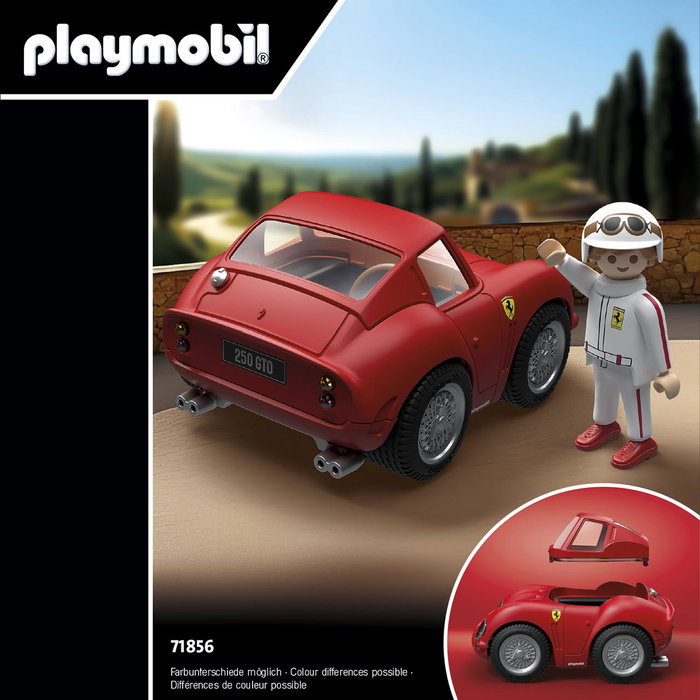 Playmobil Ferrari 250 GTO Coche Rojo Clásico Modelo 71856