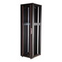 ROLINE Rack de Red 19 Pulgadas (42U) Bastidor Independiente, Vidrio Negro, 600x600 mm, 600 kg, 26.21.0211