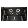 ROLINE Rack de Red 19 Pulgadas (42U) Bastidor Independiente, Vidrio Negro, 600x600 mm, 600 kg, 26.21.0211