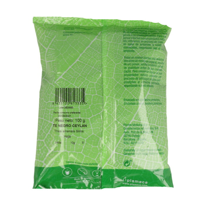 Plameca Té Negro Ceylan 100 g Plameca Té Negro Ceylan 100 g