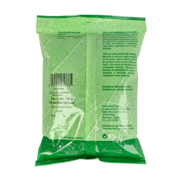 Plameca Té Negro Ceylan 100 g Plameca Té Negro Ceylan 100 g
