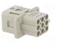 HARTING Han Q Plantilla de Contacto Hembra 16A 500V 9 Pines
