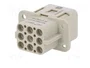 HARTING Han Q Plantilla de Contacto Hembra 16A 500V 9 Pines