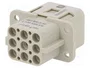 HARTING Han Q Plantilla de Contacto Hembra 16A 500V 9 Pines