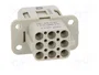 HARTING Han Q Plantilla de Contacto Hembra 16A 500V 9 Pines