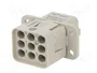 HARTING Han Q Plantilla de Contacto Hembra 16A 500V 9 Pines