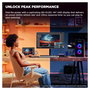 HP OMEN Transcend 32 Monitor Gaming QD-OLED 4K 240Hz Blanco