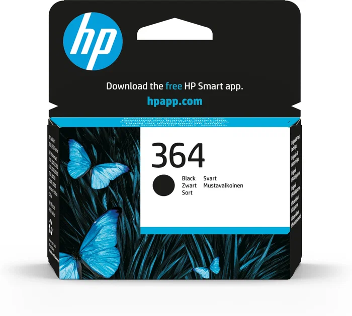 HP Cartucho de tinta original 364 Negro Estándar 250 páginas HP Cartucho de tinta original 364 Negro Estándar 250 páginas