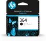 HP Cartucho de tinta original 364 Negro