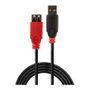 Lindy Cable de Extensión Activa USB 2.0 Slim 5m USB A Macho a Hembra Negro