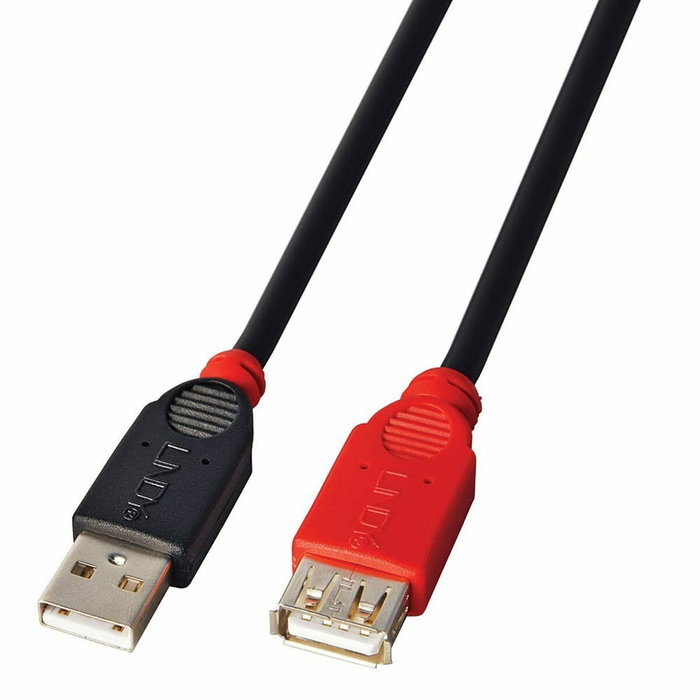 Lindy Cable de Extensión Activa USB 2.0 Slim 5m USB A Macho a Hembra Negro Lindy Cable de Extensión Activa USB 2.0 Slim 5m USB A Macho a Hembra Negro