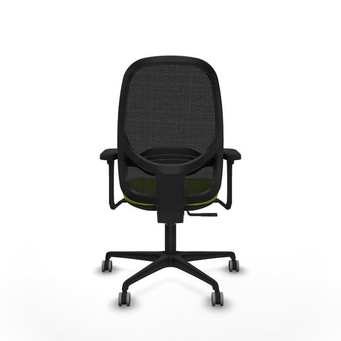 PIQUERAS Y CRESPO Silla de oficina Cilanco con mecanismo Sincro, Pistacho y Negro