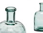 Giftdecor Botella Decorativa Vidrio Ancha Transparente 15x24x15cm 2.25 L (Set de 6)