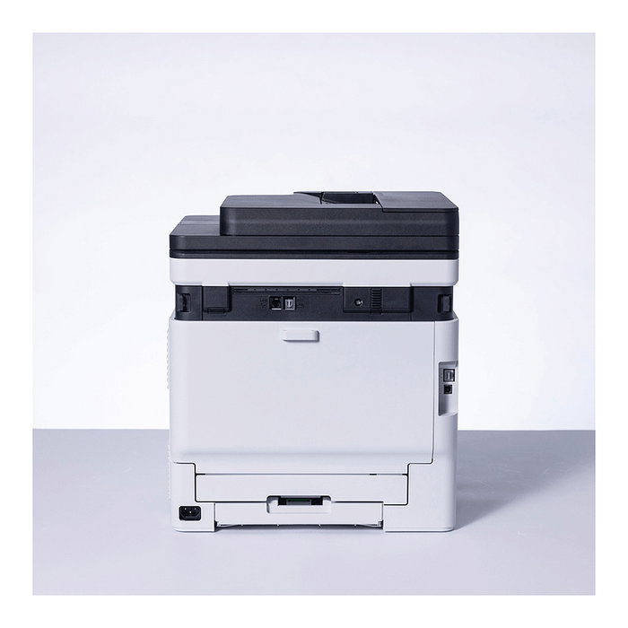 Brother MFC-L8730CDW - Impresora Multifunción Color Laser 4 en 1 con Escáner Plano, WiFi, Duplex Automático, 31 ppm A4, Bandeja 250 Hojas, Color Gris