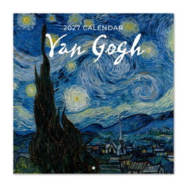 ERIK Calendario de pared 2027 Van Gogh 30x30cm