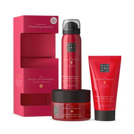 Rituals Rituals Of Ayurveda Exfoliante Corporal 125ml + Espuma Gel De Baño 50ml + Crema Corporal 70ml