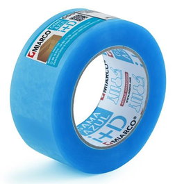 Miarco Cinta de Embalaje Gama Azul Transparente 48x132 (Set de 36) Libre de Solventes (Set de 36)