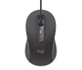 Logitech Signature M520 L for Business Ratón USB Tipo C Grafito