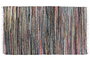 DKD Home Decor Alfombra Indio Multicolor 290 x 0.5 x 200 cm (4 Unidades) Algodón y Poliéster