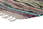 DKD Home Decor Alfombra Indio Multicolor 290 x 0.5 x 200 cm (4 Unidades) Algodón y Poliéster
