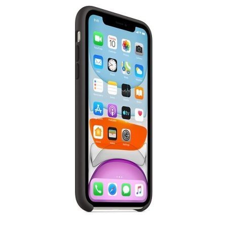 FUNDA APPLE IPHONE 11 SILICONE CASE - NEGRA- MWVU2ZM/A