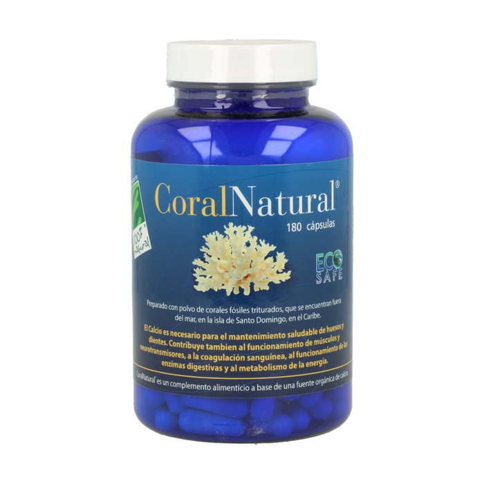 100% Natural Coral Natural 180 cápsulas 100% Natural Coral Natural 180 cápsulas