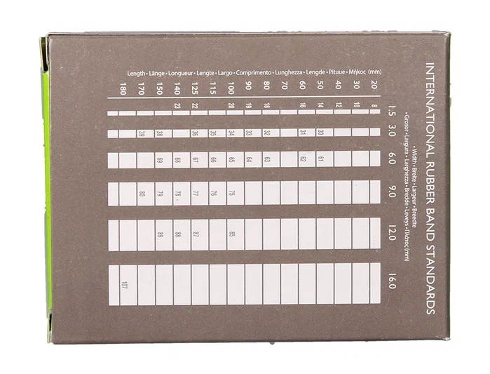 Q-connect Gomillas Elásticas 100 gr 150x3 mm Número 38